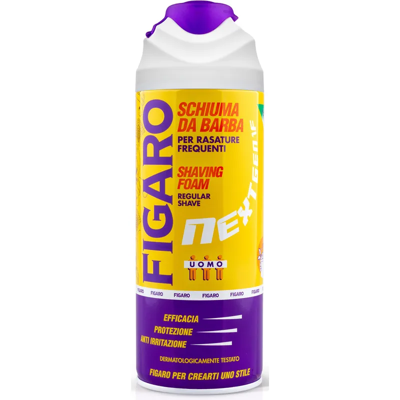FIGARO SCHIUMA BARBA NEXT GEN 1F 400 ML.