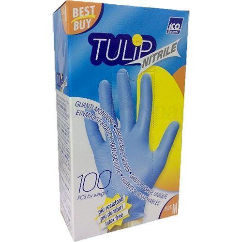 TULIP GUANTI NITRIL 100PZ M