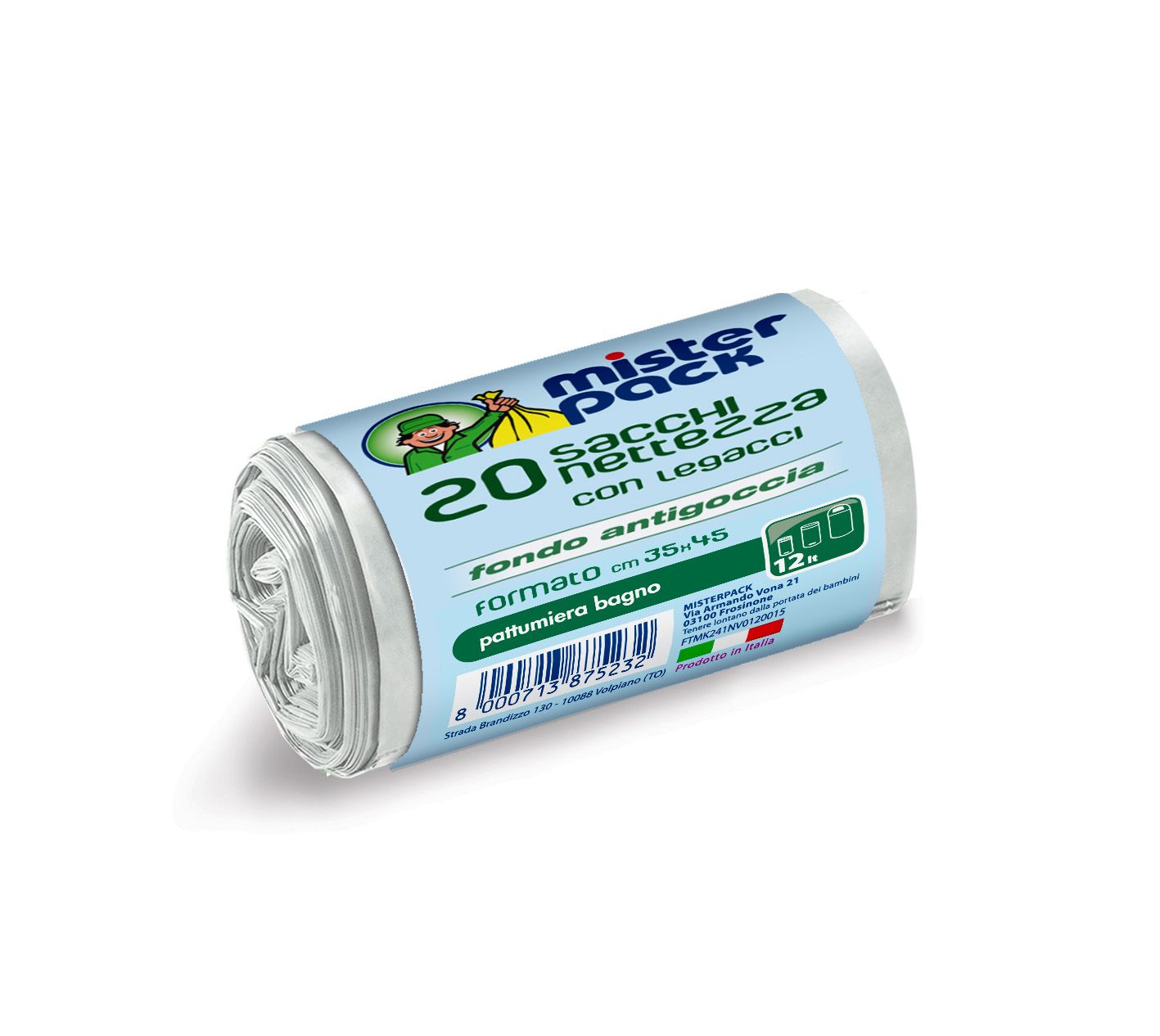 SACCHI NETTEZZA 35X45 BAGNO 20PZQ