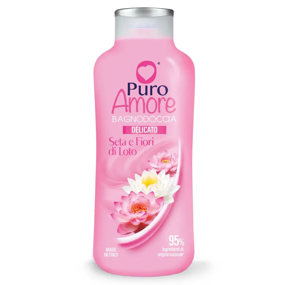 PURO AMORE BAGNO 650ML SETA E LOTO