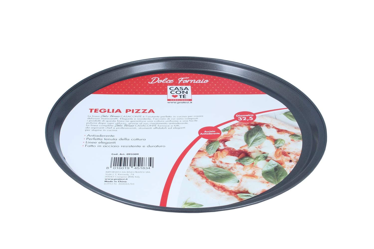 TEGLIA PIZZA 32.5CM H 1.5CM