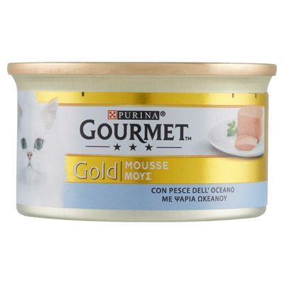 GOURMET GOLD 85GR MOUSSE PESCE