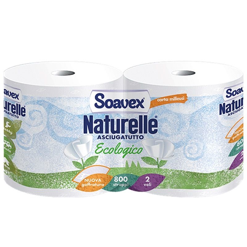 SOAVEX BOBINA 400+400 STRAPPI NATURELLE