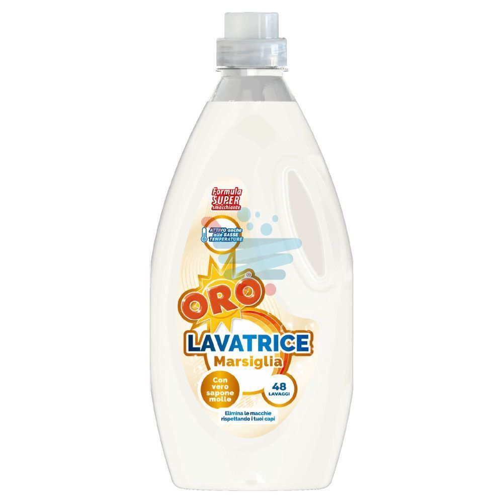 ORO DETERSIVO LAVATRICE  MARSIGLIA CONC. 2,2 LT 48 LAVAGGI