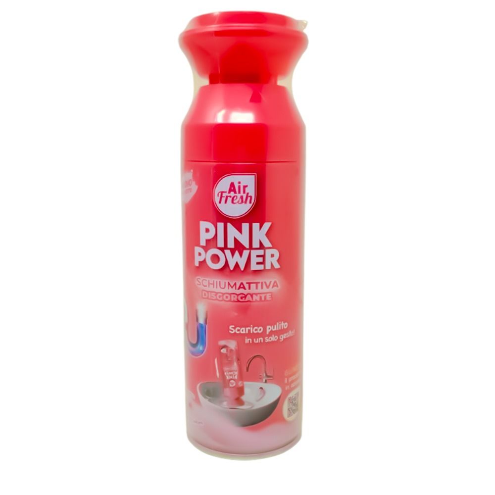 AIR FRESH PINK POWER SCHIUMATTIVA DISGORGANTE 400 ML