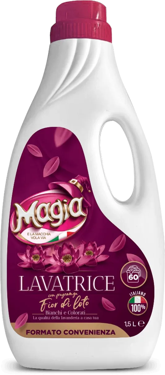 MAGIA  DETERSIVO LAVATRICE FIOR DI LOTO LT1.5 60 LAVAGGI
