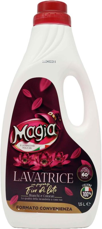 MAGIA  DETERSIVO LAVATRICE FIOR DI LOTO LT1.5 60 LAVAGGI