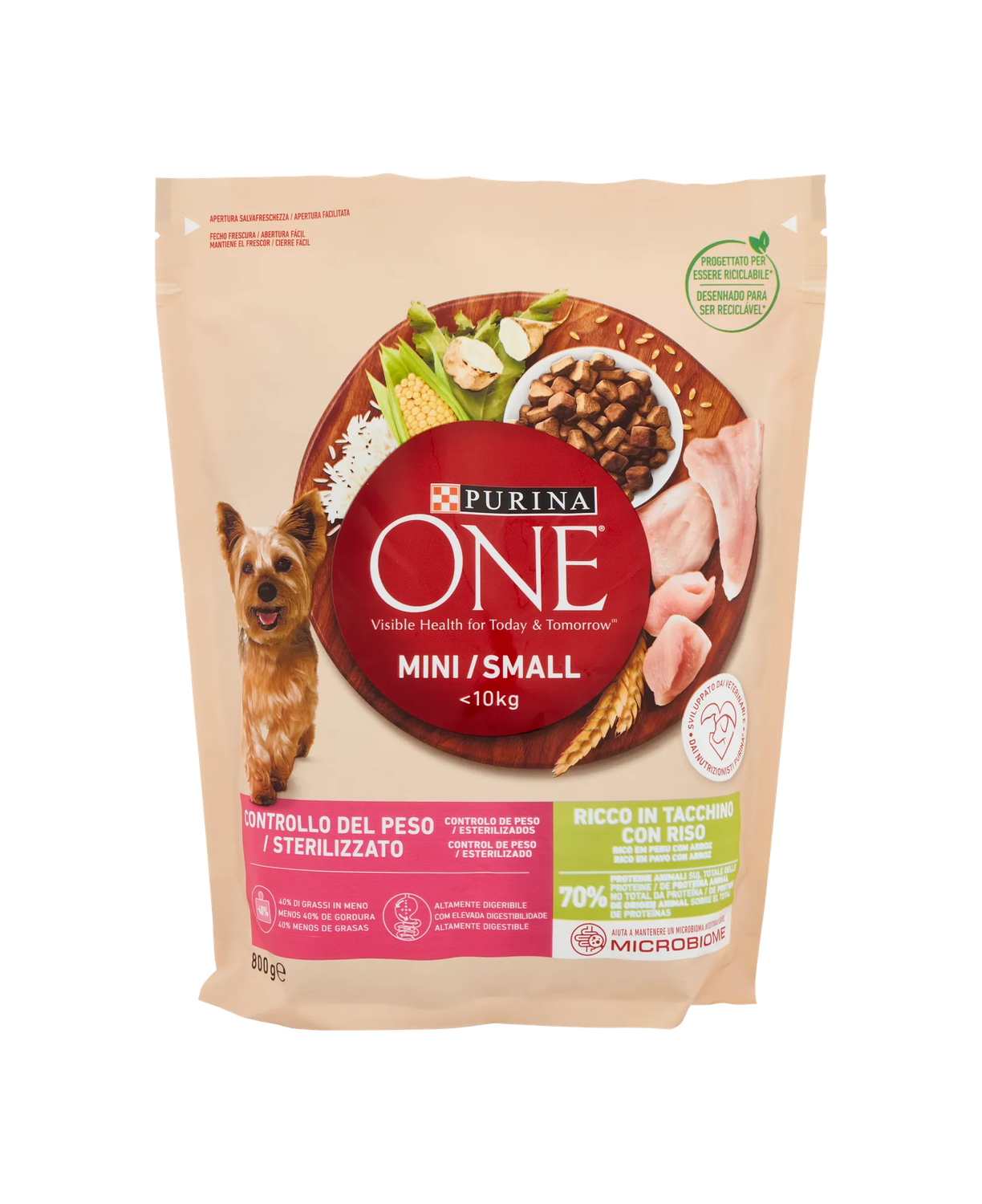 ONE DOG 800GR FOOD LOVER