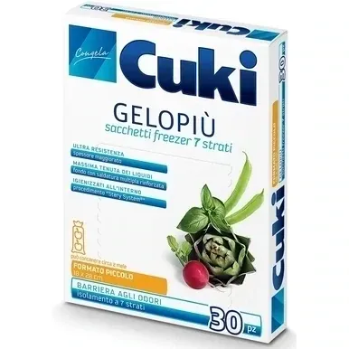 CUKI GELO PIU' 30PZ 18X28