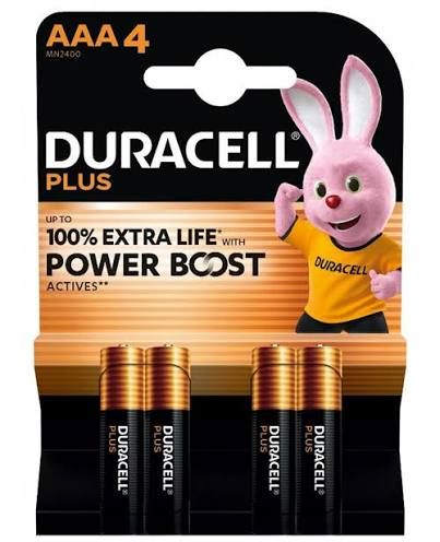DURACELL PLUS POWERBOOST 4PZ AAA