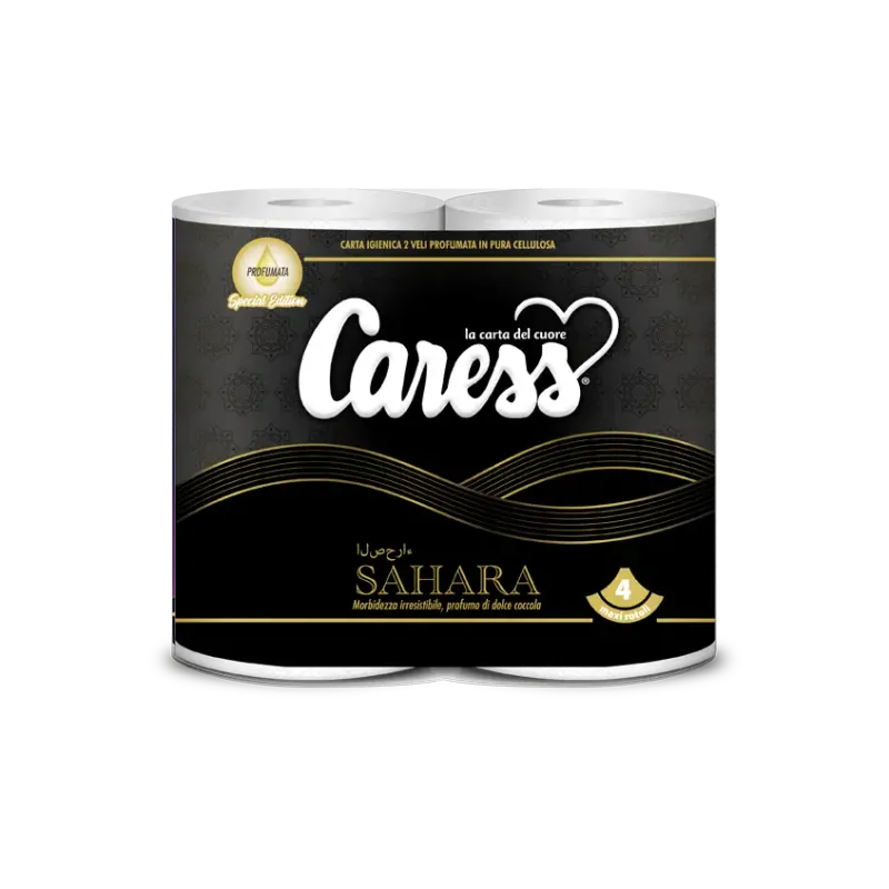 CARESS CARTA IGIENICA 4R SAHARA