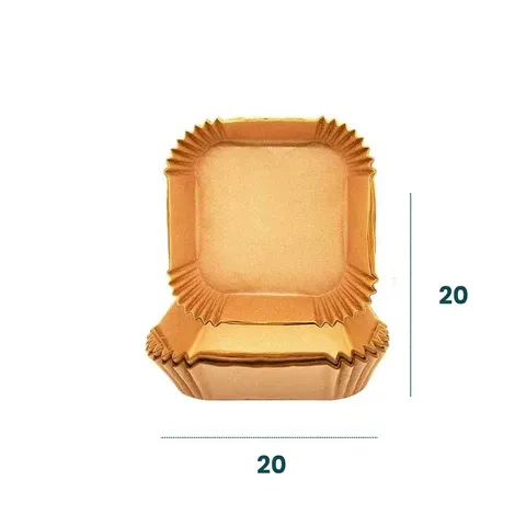 MOVIDA CARTA FORNO FRIGGITRICE 50PZ 20X20X4.5CM