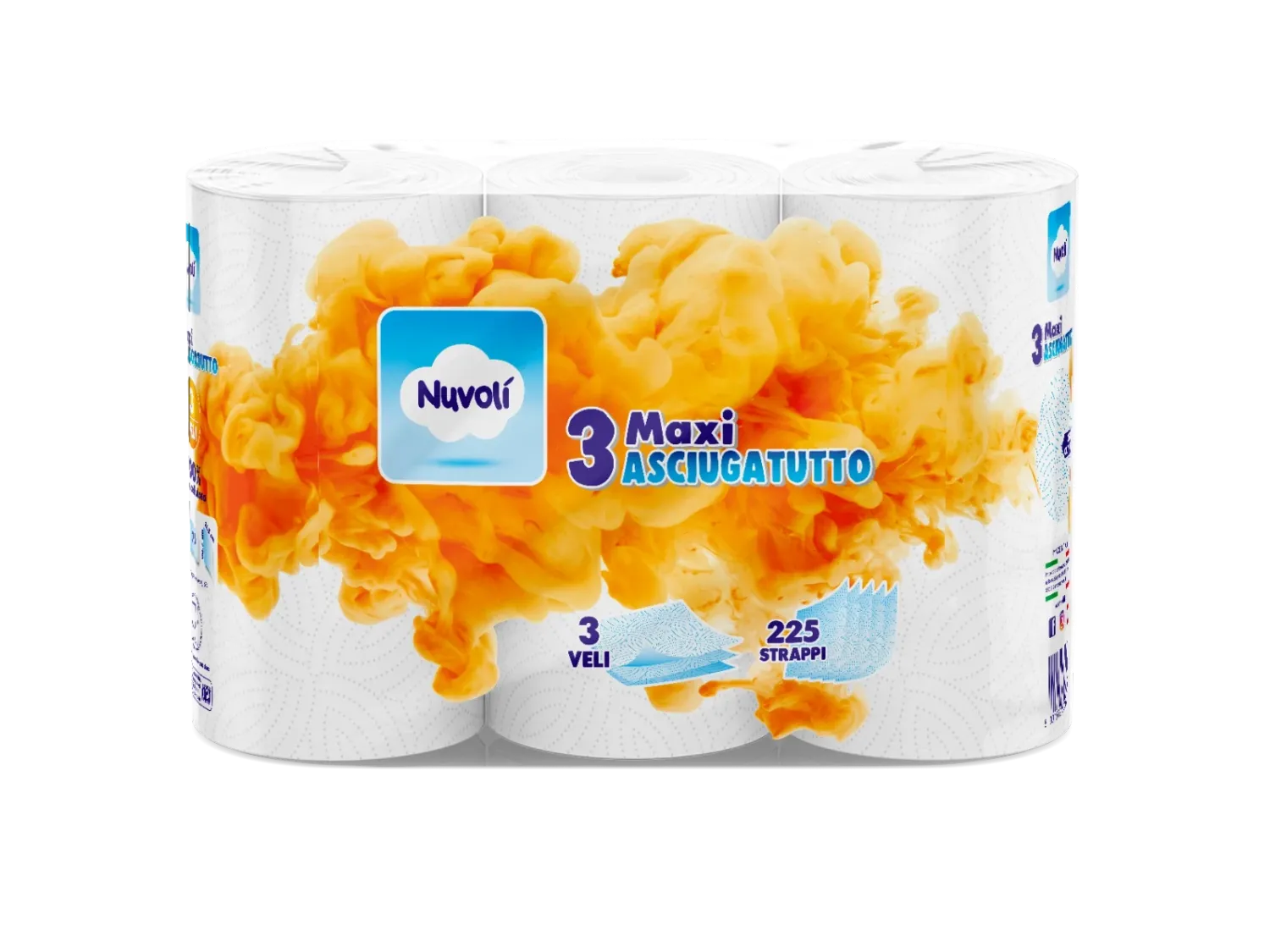 NUVOLI ASCIUGATUTTO MAXI 3ROT 3VELI