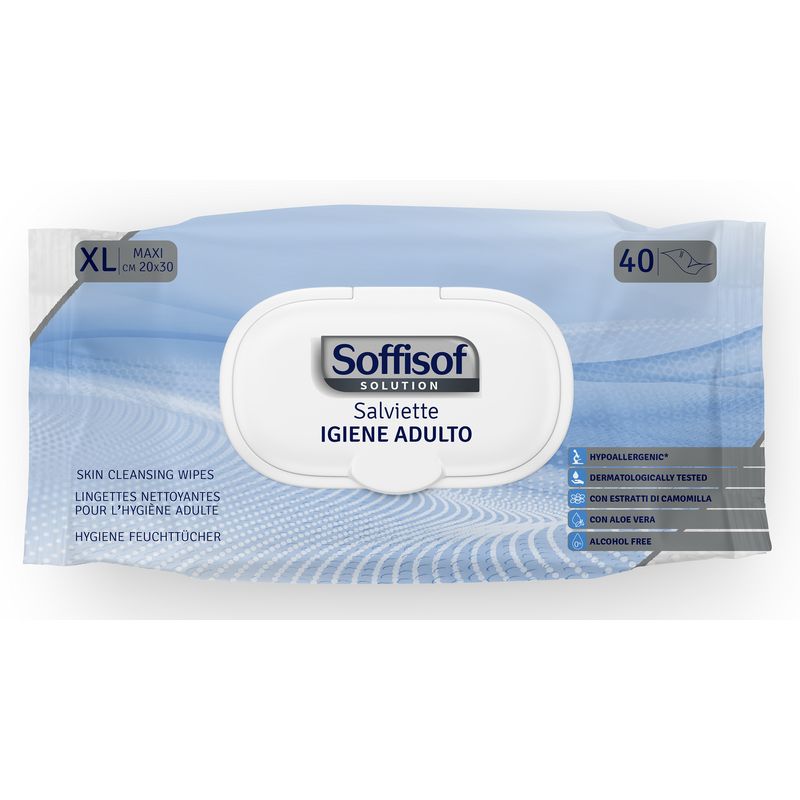 SOFFISOF SALVIETT.DETERGENTI MAXI 40PZ
