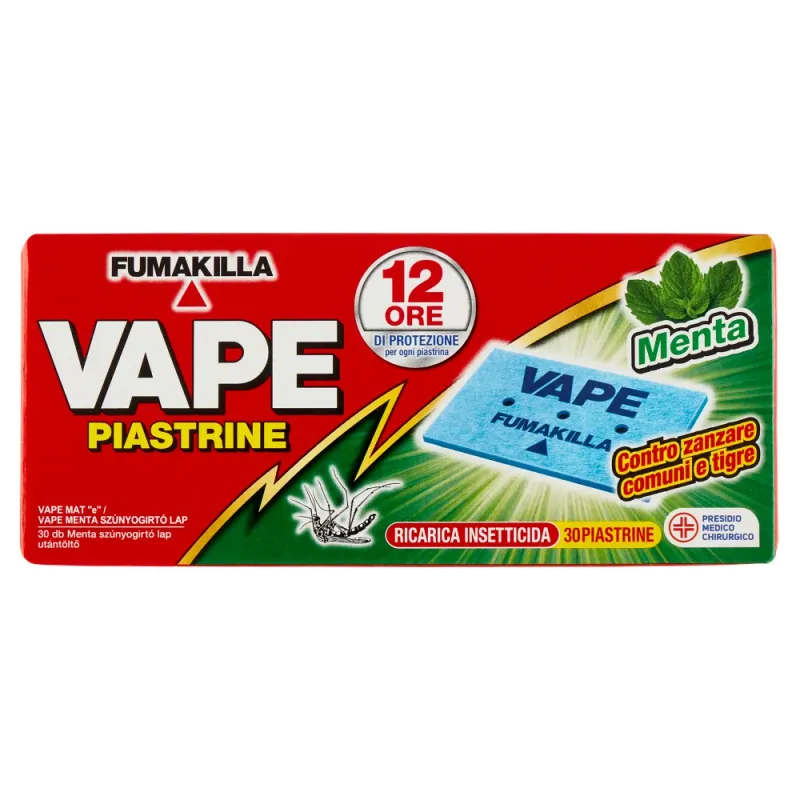 VAPE PIASTRINE MENTA 30PZ
