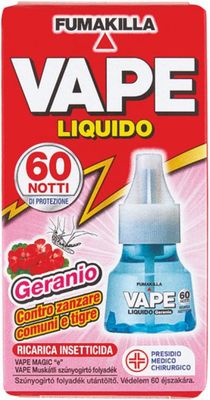 VAPE LIQ.RICARICA 60 NOTTI GERANIO