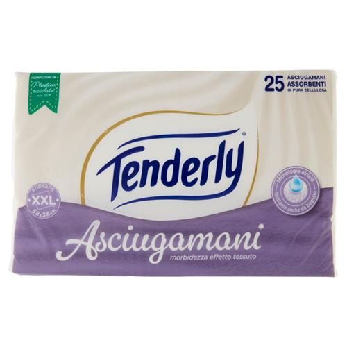 TENDERLY ASCIUGAMANI CELLULOSA PZ 25