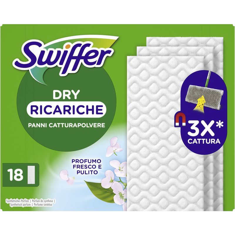 SWIFFER DRY RICARICA 18 PANNI