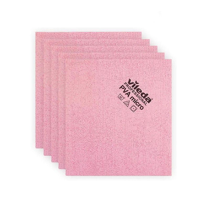 VILEDA PANNO PVA MICR.38X35 ROSA