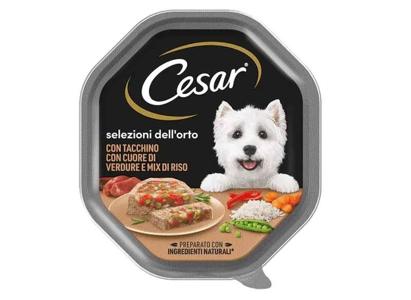 CESAR CUORE VERDURA TACCHINO GR 150