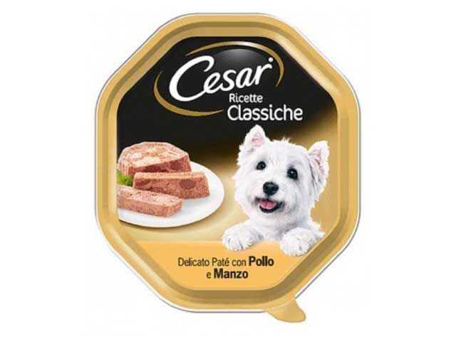 CESAR POLLO E MANZO 150GR