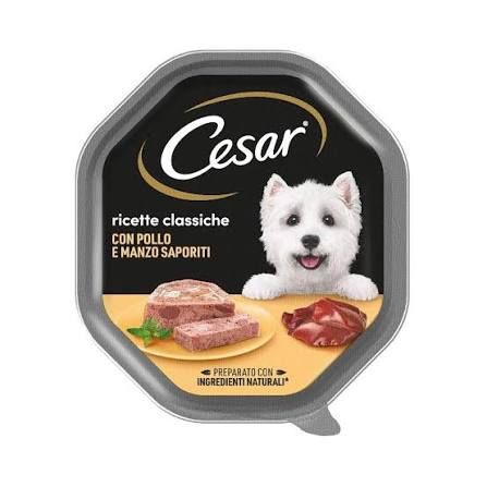 CESAR POLLO E MANZO 150GR