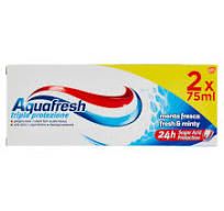AQUAFRESH DENTIFRICIO 2X75ML