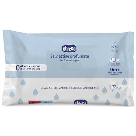 CHICCO SALVIETTE PROFUMATE 0 MESI+ 72 PZ