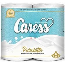 CARESS IGIENICA PUROLATTE 4 ROTOLI