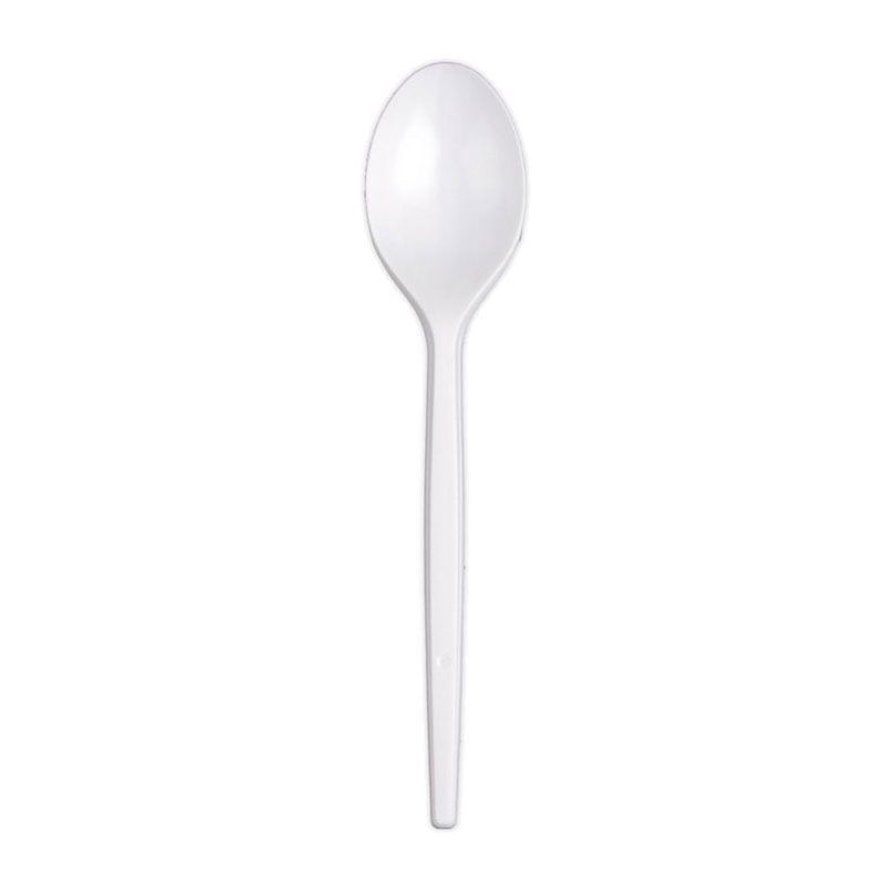 CUCCHIAIO RIUTIL. 100PZ BIANCO
