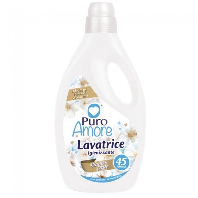 PURO AMORE LIQ.LAV.45MIS. BIANCO LATTE