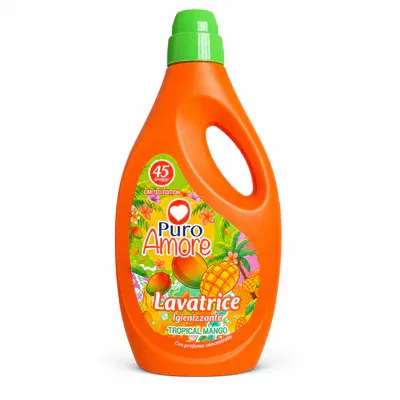 PURO AMORE LIQ.LAV.45MIS. TROPICAL MANGO