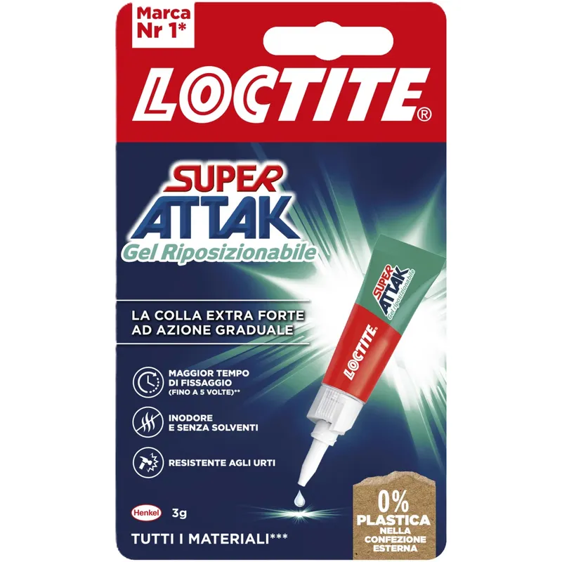 SUPER ATTAK GEL RIPOSIZIONABILE 3GR