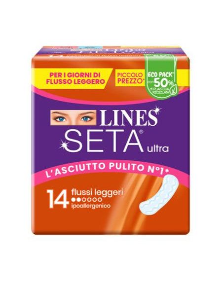 LINES SETA ULTRA LEGGERO X14 ARANCIO
