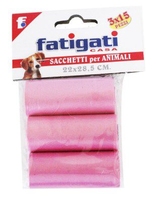 SACCHETTI PER ANIMALI 3X15PZ