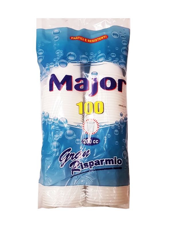 MAJOR BICCHIERI 200CC TIPO 100