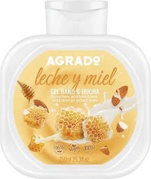 AGRADO BAGNOSCHIUMA GEL 750ML LATTE&amp;MIEL