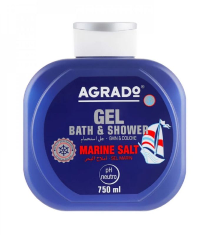 AGRADO BAGNOSCHIUMA GEL 750ML MARE SALAT