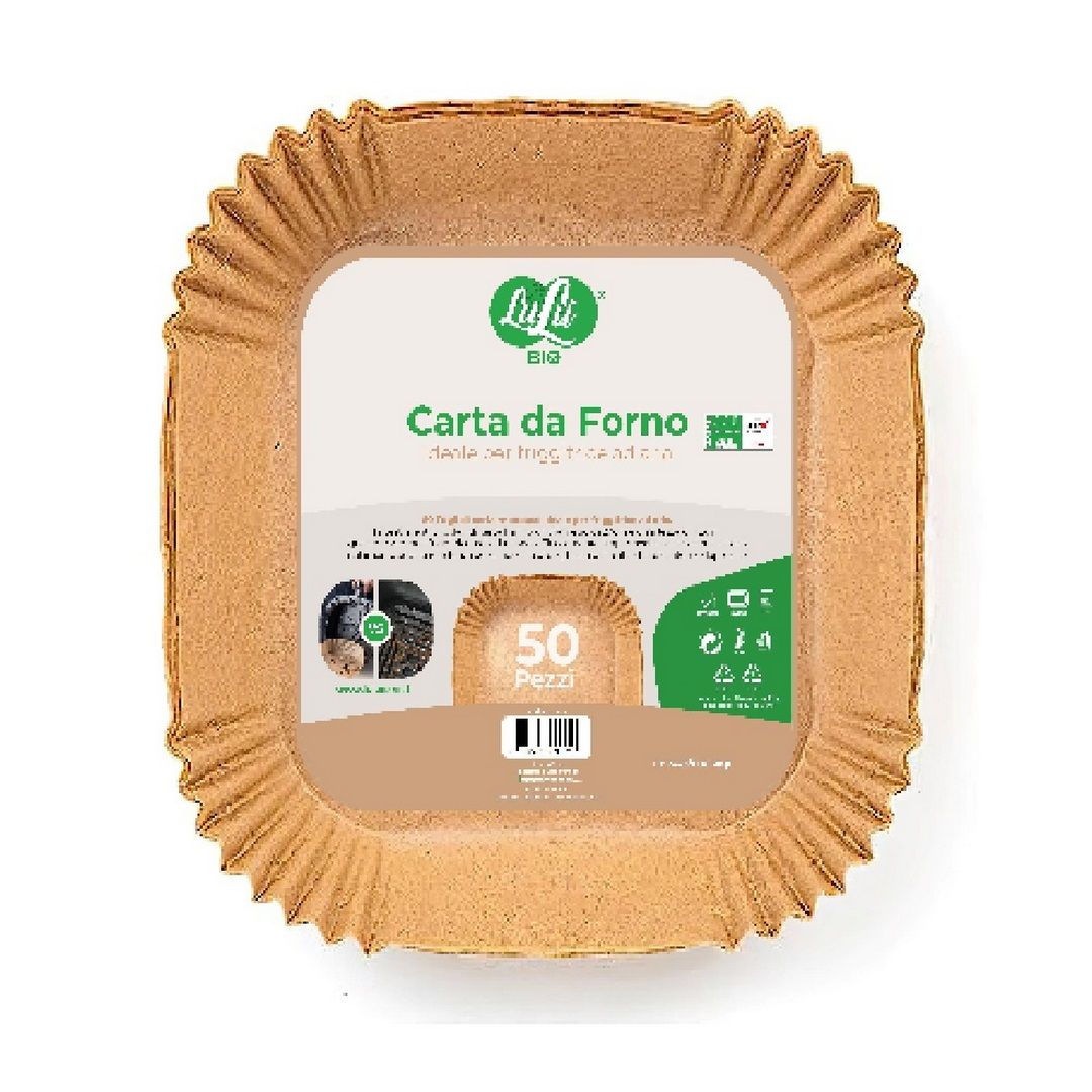 LULU'CARTA FORNO FRIGG.ARIA 50PZ QUADRAT