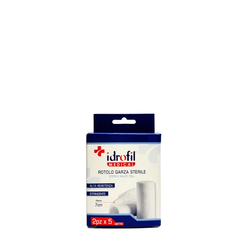 IDROFIL ROTOLO GARZA 2PZ*5MT