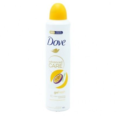 DOVE DEO SPRAY 250ML PASSION FRUIT