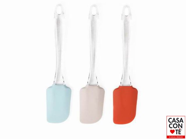 SPATOLA SILICONE 25X5,2X1,1 ASS.  -