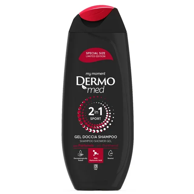 DERMOMED DOCCIA SH.GEL SPORT 2in1 250ml