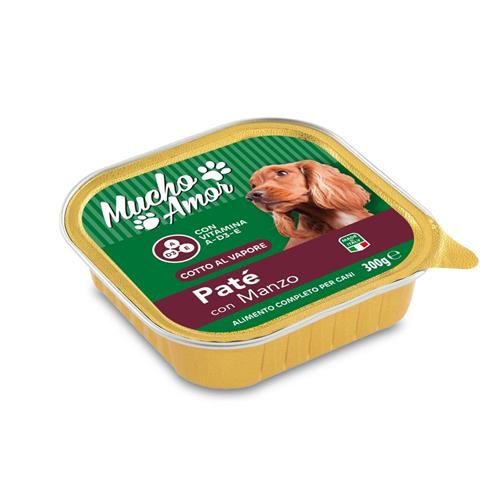 MUCHOAMOR CANE PATE'300GR MANZO