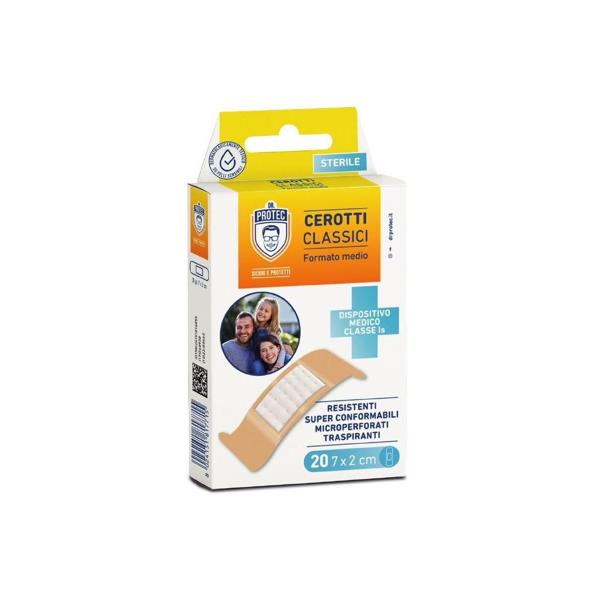 DR.PROTEC CEROTTI CLASSICI 20PZ MEDI