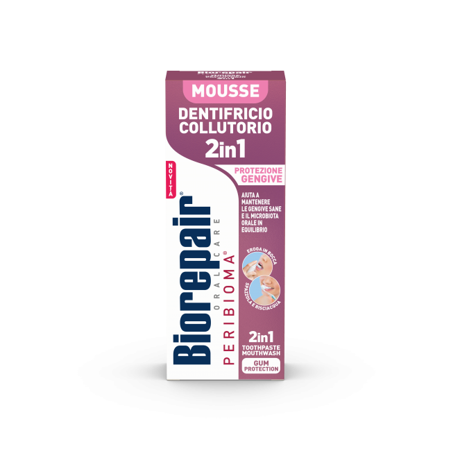 BIOREPAIR DENT.75ML 2IN1 MOUSS GENGIVE