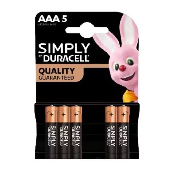 DURACELL SIMPLY MINISTILO X5 AAA