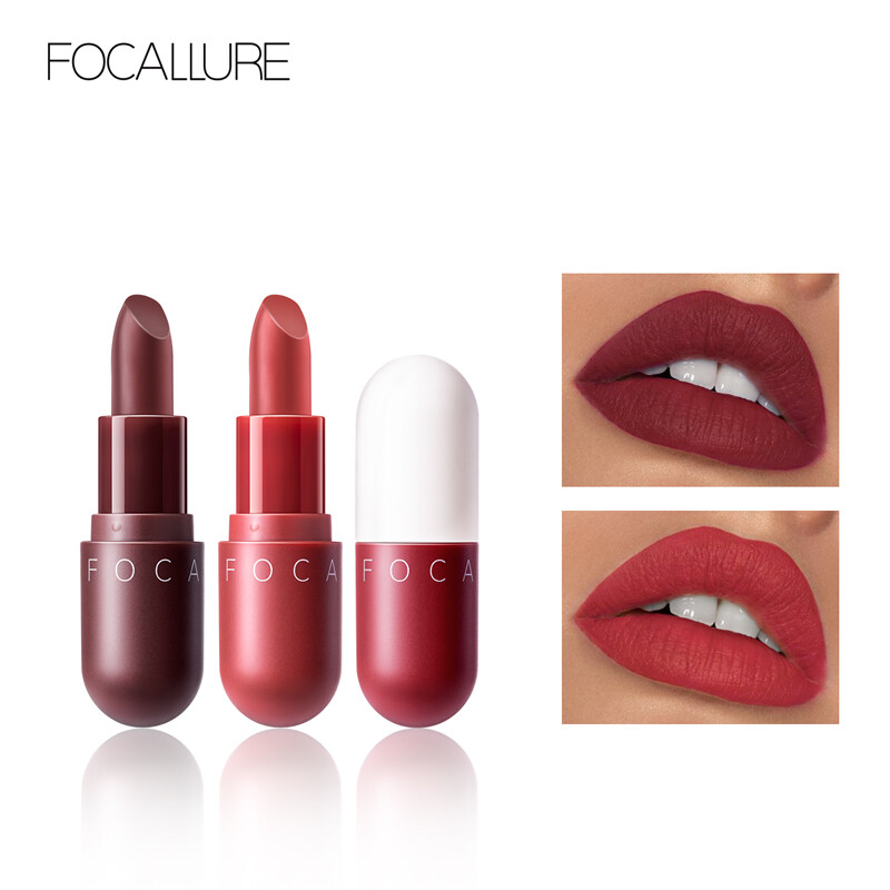 FOCALLURE Velvet Matte Lipstick (12 pieces)