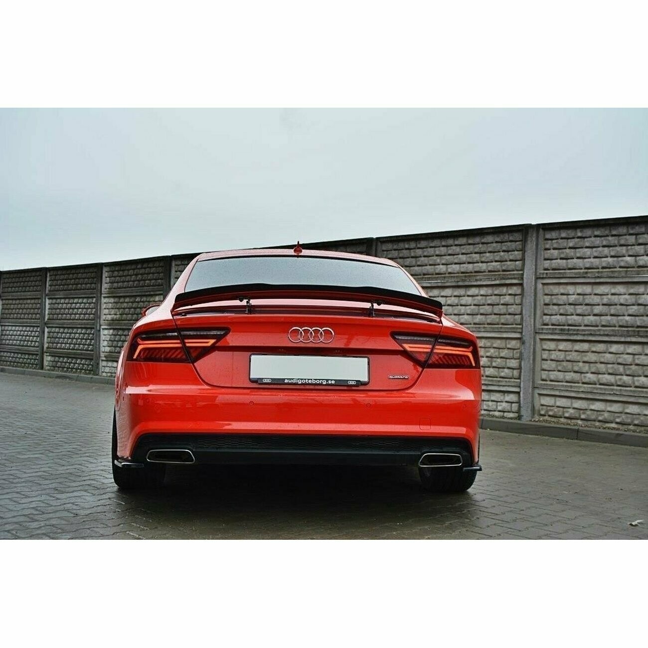 Audi A7 SLine (FL) Heckspoiler Carbon Look/ rear spoiler lip carbon