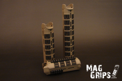MagGrips Magpul MOE M-LOK AR15/M4 Rifle Length Hand Guard Grip Kit